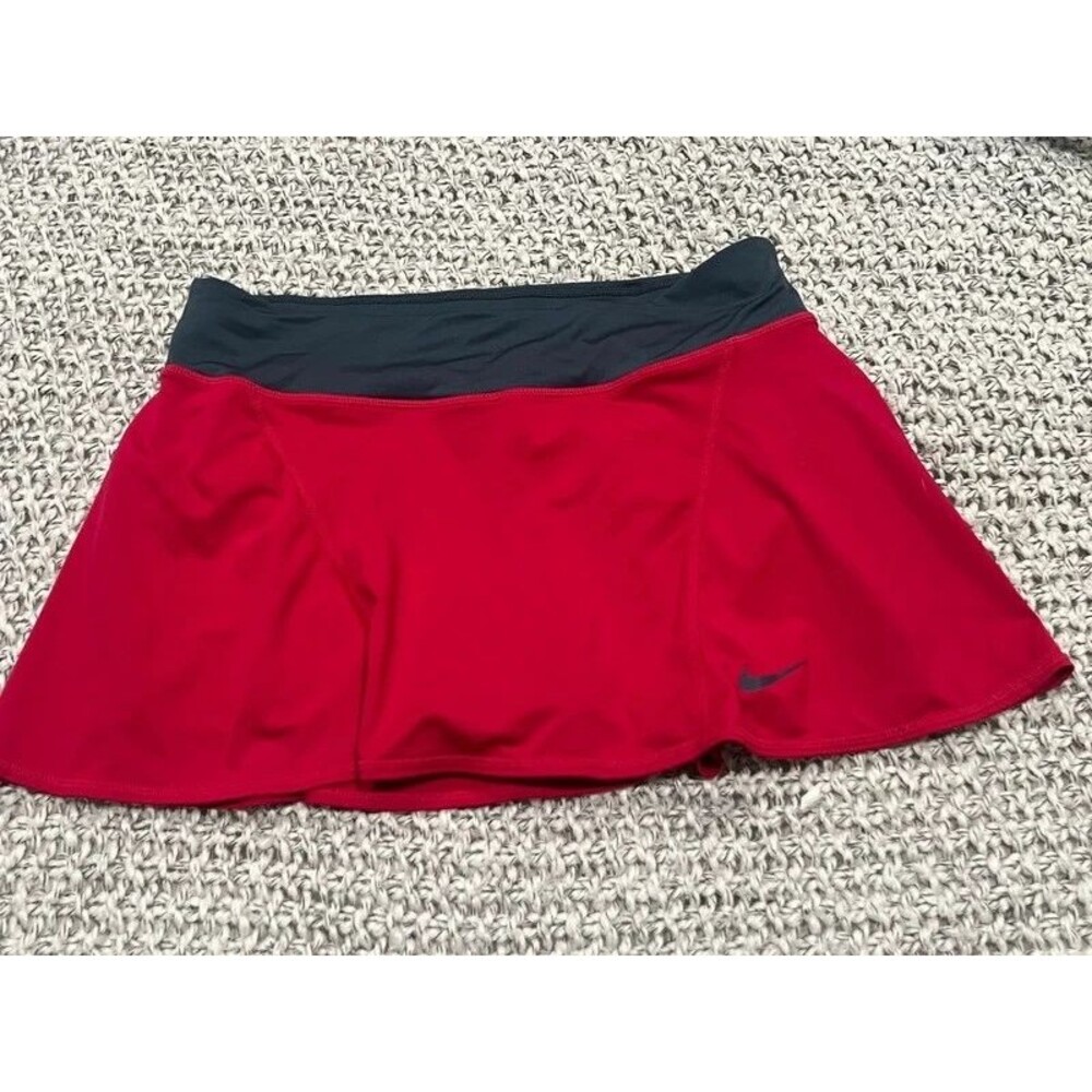 Nike Dri-FIT Women’s pink & Black Tennis Skirt Skort Size Medium